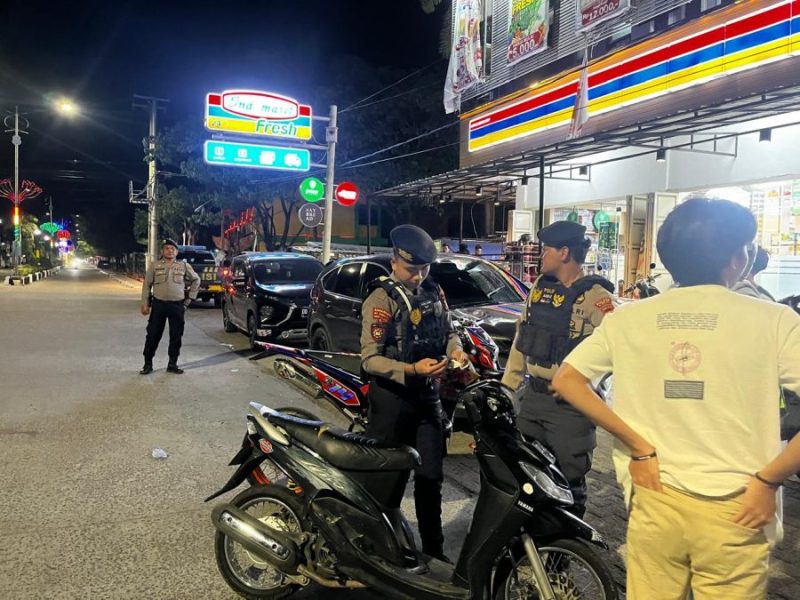 Patroli Malam Sat Samapta Polres Sidrap, Upaya Nyata Jaga Keamanan Warga