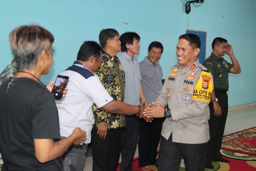 Silaturahmi Dengan Tokoh Masyarakat Laskar Anti Korupsi Pejuang 45, Ini Harapan Kapolres Bone
