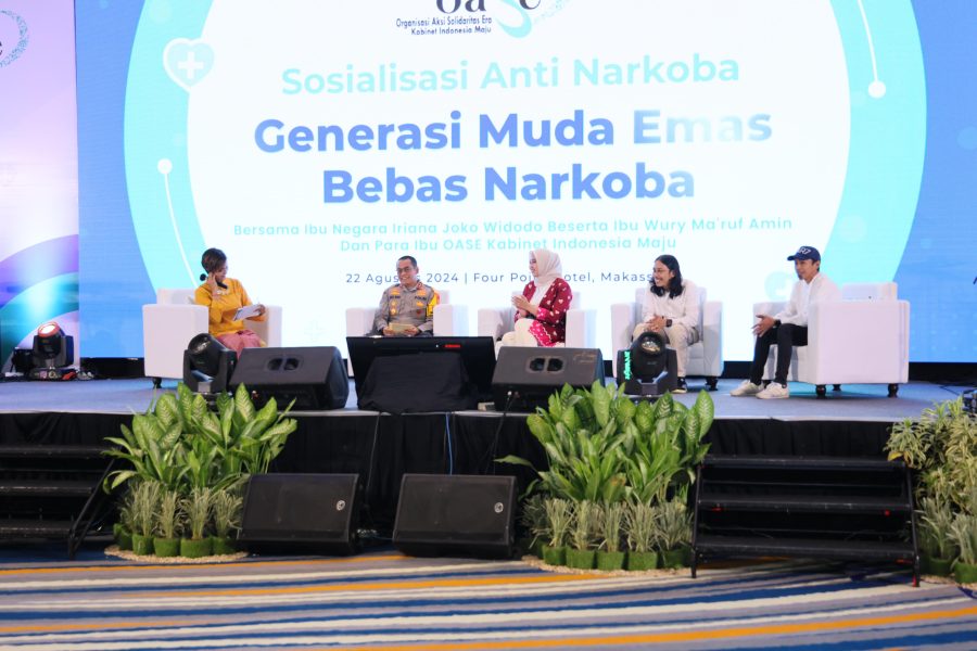Kapolda Sulsel Jadi Narasumber di Talkshow Sosialisasi Anti Narkoba “Generasi Muda Emas Bebas Narkoba”