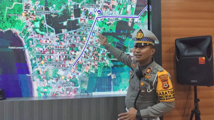 Sat Lantas Polres Parepare Siapkan pengalihan Arus Lalin Dukung Suksesnya Festival Salo Karajae 2024
