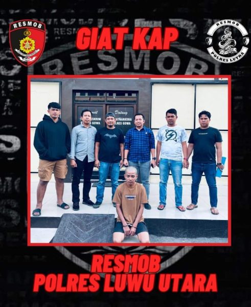 Di-backup Resmob Polres Gowa, Polres Luwu Utara Berhasil Ringkus Pelaku Pencurian Motor di Luwu Utara