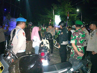 Sinergitas Polsek Sinjai Utara Bersama TNI, Gelar Patroli Gabungan Jaga Kamtibmas