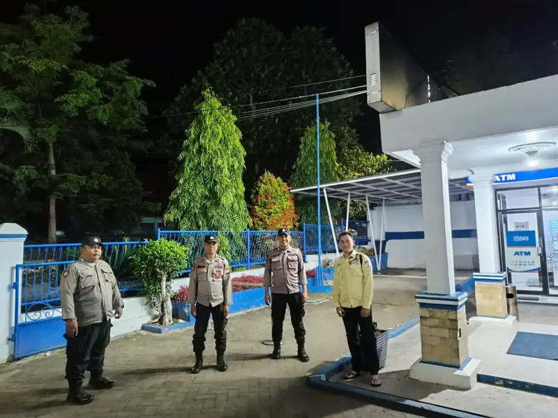Kanit Sabhara Polsek Anggeraja Laksanakan Patroli Objek Vital