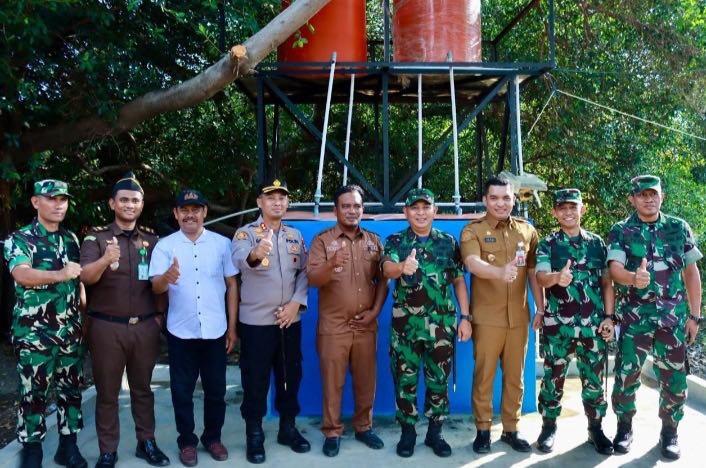 Kapolres Takalar Bersama Sejumlah Forkopimda Hadiri Kunker Pangdam XIV/Hasanuddin di Takalar