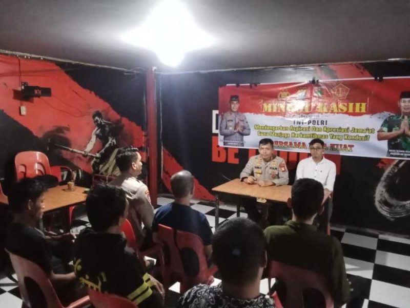 Tim Minggu Kasih Kembali Sambangi Warkop 51
