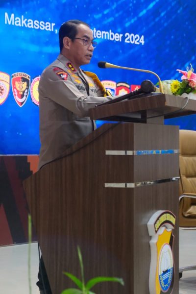 Kapolda Sulsel Hadiri Pembukaan Taklimat Awal Audit Kinerja Itwasum Polri Tahap II Aspek Pelaksanaan dan Pengendalian T.A.2024