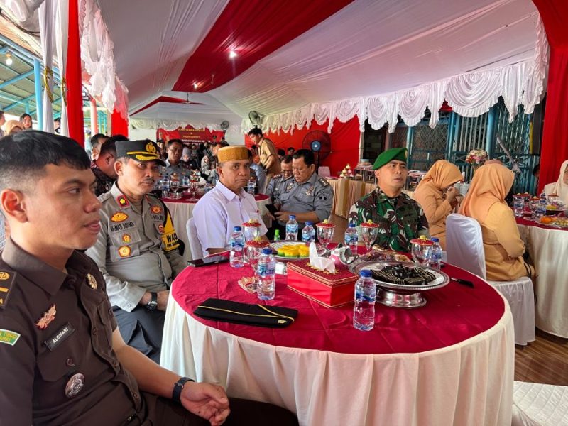 KOMPOL Ahmad Rosma Wakili Kapolres Sidrap di Sertijab Kepala Rutan Kelas IIB