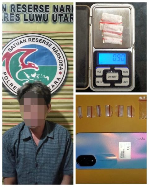 Hanya Sehari Setelah Berhasil Meringkus Pelaku Inisial H, Sat Narkoba Kembali Ungkap Kasus Penyalagunaan Narkotika Jenis Sabu