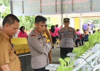 Kapolres Soppeng Hadiri Launching Penguatan Program Pekarangan Pangan Lestari