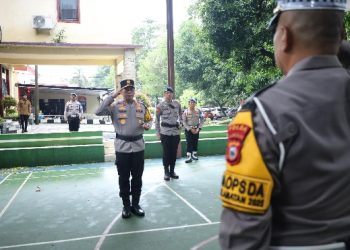 Kapolda Sulsel Pimpin Apel Gelar Pasukan Operasi Keselamatan Pallawa 2025