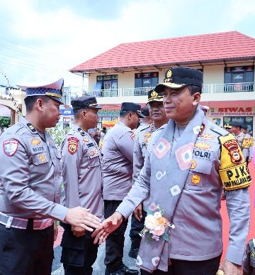 Kunjungan Kerja Kapolda Sulsel di Polres Luwu Utara
