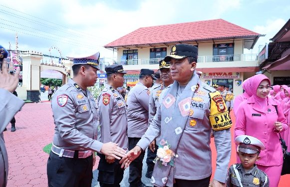 Kunjungan Kerja Kapolda Sulsel di Polres Luwu Utara