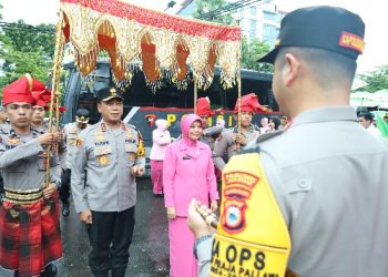 Kapolda Sulsel Kunjungi Polrestabes Makassar, Berikan Arahan Kepada Personel
