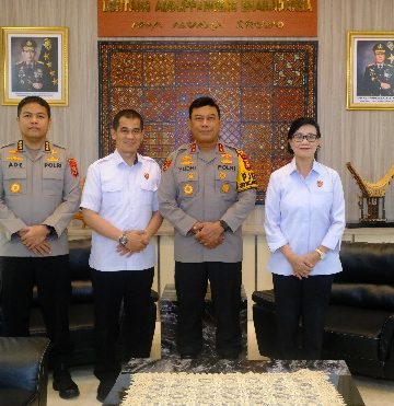 Kapolda Sulsel Terima Silaturahmi Tim Divkum Mabes Polri