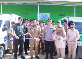 Dukung Generasi Sehat, Kapolres Sidrap Bersama Forkopimda Launching Pendistribusian MBG di SDN 1 Arawa Watang Pulu