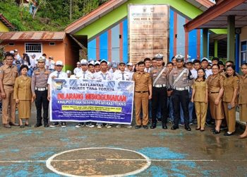 Police Go To School Sat Lantas Polres Tator, Tingkatkan Kesadaran Lalu Lintas Sejak Dini