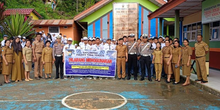 Police Go To School Sat Lantas Polres Tator, Tingkatkan Kesadaran Lalu Lintas Sejak Dini