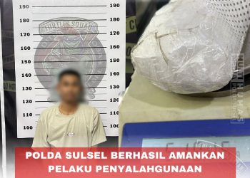 Polda Sulsel Berhasil Amankan Pelaku Penyalahgunaan Narkotika di Kota Parepare