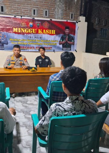 Jemaat Gereja Toraja Satria Kasih Sambut Gembira Tim Minggu Kasih
