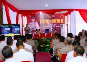 Kunjungan Kerja Kapolda Sulsel di Polres Barru