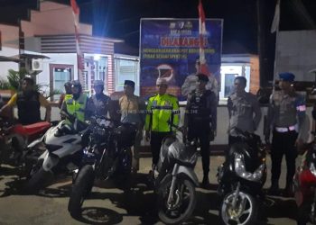 Suara Bising Meresahkan, Polres Luwu Timur Tertibkan Knalpot Brong di Towuti
