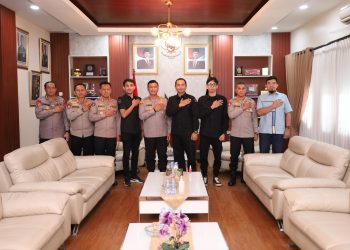 Kapolda Sulsel Terima Kunjungan Tim Liputan Program The Police Trans7