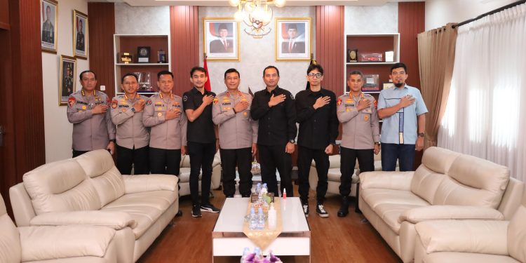 Kapolda Sulsel Terima Kunjungan Tim Liputan Program The Police Trans7