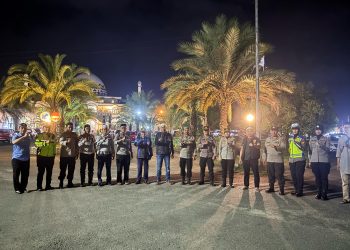 Pastikan Keamanan Shalat Tarawih, Kapolres Palopo Pantau Personil di Sejumlah Masjid