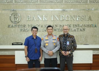 Kapolda Sulsel Kunjungan Silaturahmi ke Perwakilan Bank Indonesia Sulawesi Selatan