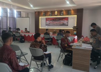 SDM Polres Toraja Utara Gelar Rikmin Awal Penerimaan Terpadu Anggota Polri T.A. 2025