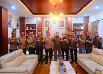 Kapolda Sulsel Terima Audiensi Pengurus Provinsi Persatuan Menembak Indonesia