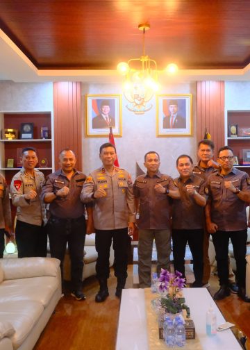 Kapolda Sulsel Terima Audiensi Pengurus Provinsi Persatuan Menembak Indonesia