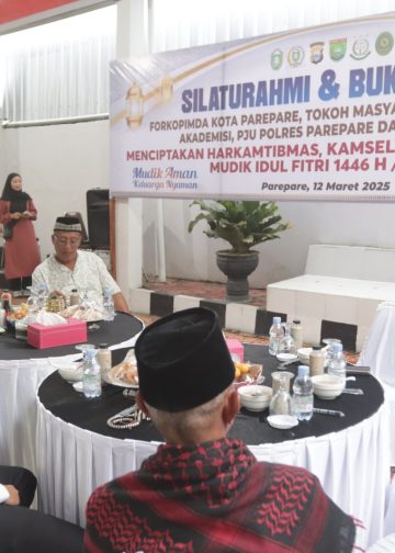 Kapolres Parepare Gelar Buka Puasa Bersama Forkopimda dan Stakeholder, Sosialisasikan Mudik Aman Keluarga Nyaman