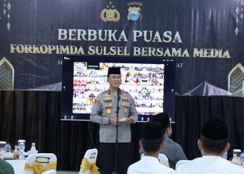 Buka Puasa Bersama Media, Kapolda Sulsel Tekankan Sinergi Demi Kamtibmas Kondusif