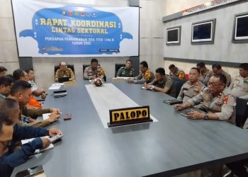 Dalam rangka persiapan pengamanan Idul Fitri 1446 H tahun 2025, Polres Palopo menggelar Rapat Koordinasi Lintas Sektoral