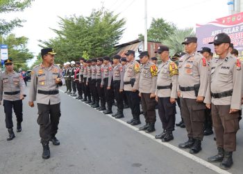 Polres Palopo Gelar Apel Pasukan Operasi Ketupat 2025 untuk Pengamanan Idulfitri