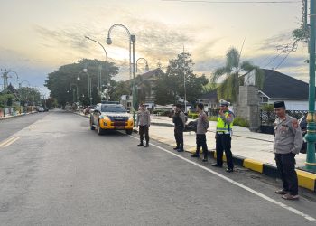 Untuk mengantisipasi aksi balap liar yang kerap terjadi usai shalat subuh selama bulan suci Ramadan, Polres Palopo melakukan pengamanan di beberapa titik rawan