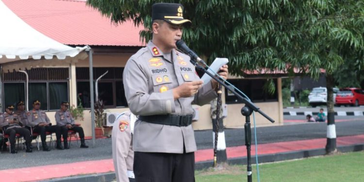 Ciptakan Rasa Aman, Kapolres Wajo Gelar Apel Pasukan Operasi Ketupat 2025