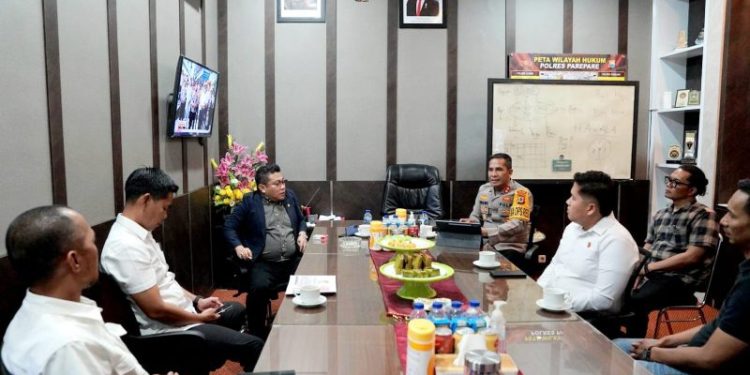 Polres Parepare Terima Kunjungan Komisi III DPR-RI, Kapolres Parepare Sebut Jika Terbukti Bersalah Kami Tindak Tegas