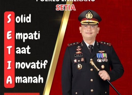 “SETIA” ; Rumusan Commander Wish Kapolres Enrekang AKBP Hari Budiyanto.SH.SIK.MH