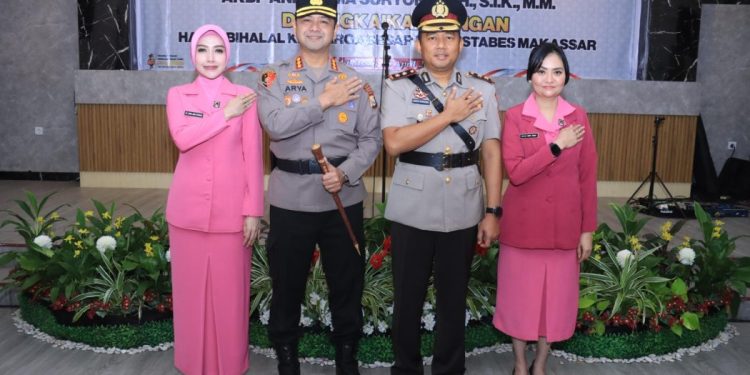 Kapolrestabes Makassar Pimpin Pelantikan Jabatan Wakapolrestabes Makassar