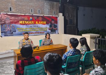 Tim Minggu Kasih Kembali Sambangi Jemaat Gereja Toraja Lanraki