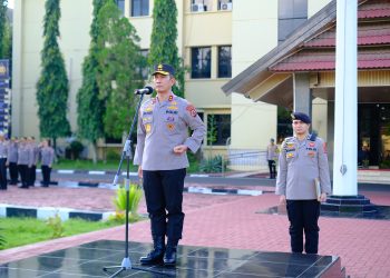 Kapolda Sulsel Pimpin Apel Pagi dan Tekankan Pentingnya Soliditas Personel