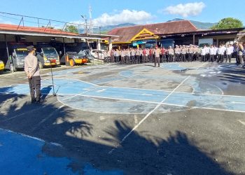Kapolres Palopo Gelar Apel Perdana, Tekankan Netralitas Jelang PSU