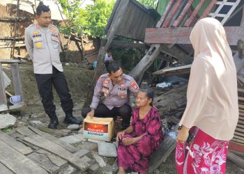 Kapolres Jeneponto Kunjungi Warga Korban Rumah Roboh, Wujud Kepedulian Terhadap Masyarakat
