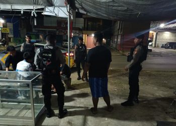 Personel Samapta Polres Jeneponto Gelar Patroli Rutin Jaga Kamtibmas