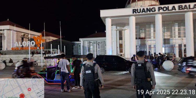 Satuan Samapta Polres Palopo Laksanakan Keamanan Dan Ketertiban Menjelang Tahapan Pemilihan Suara Ulang Walikota Palopo