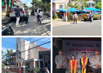 Polres Toraja Utara Sukses Amankan Seluruh Rangkaian Perayaan Paskah Tahun 2025