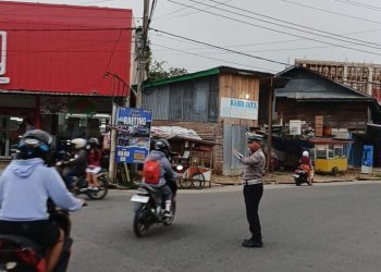 Wujudkan Kamseltibcarlantas, Satlantas Polres Toraja Utara Intens Gelar Pengaturan Lalu Lintas