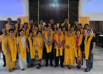 Berikan Manfaat Nyata, Kasat Samapta Polres Toraja Utara Gelar Minggu Kasih Di Gereja Toraja Jemaat Tikala